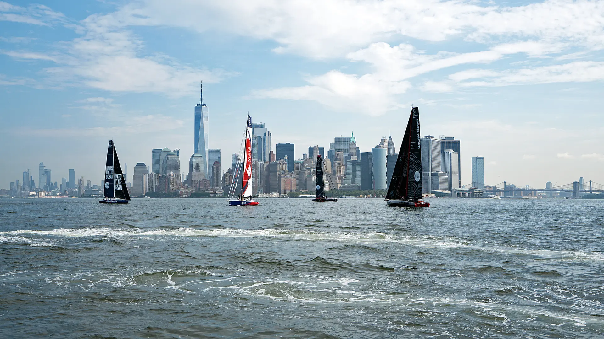 Ocean Race Atlantic: How the start in New York went
