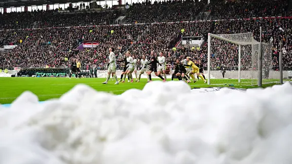FC St. Pauli gegen Werder Bremen im Millerntor-Stadion
