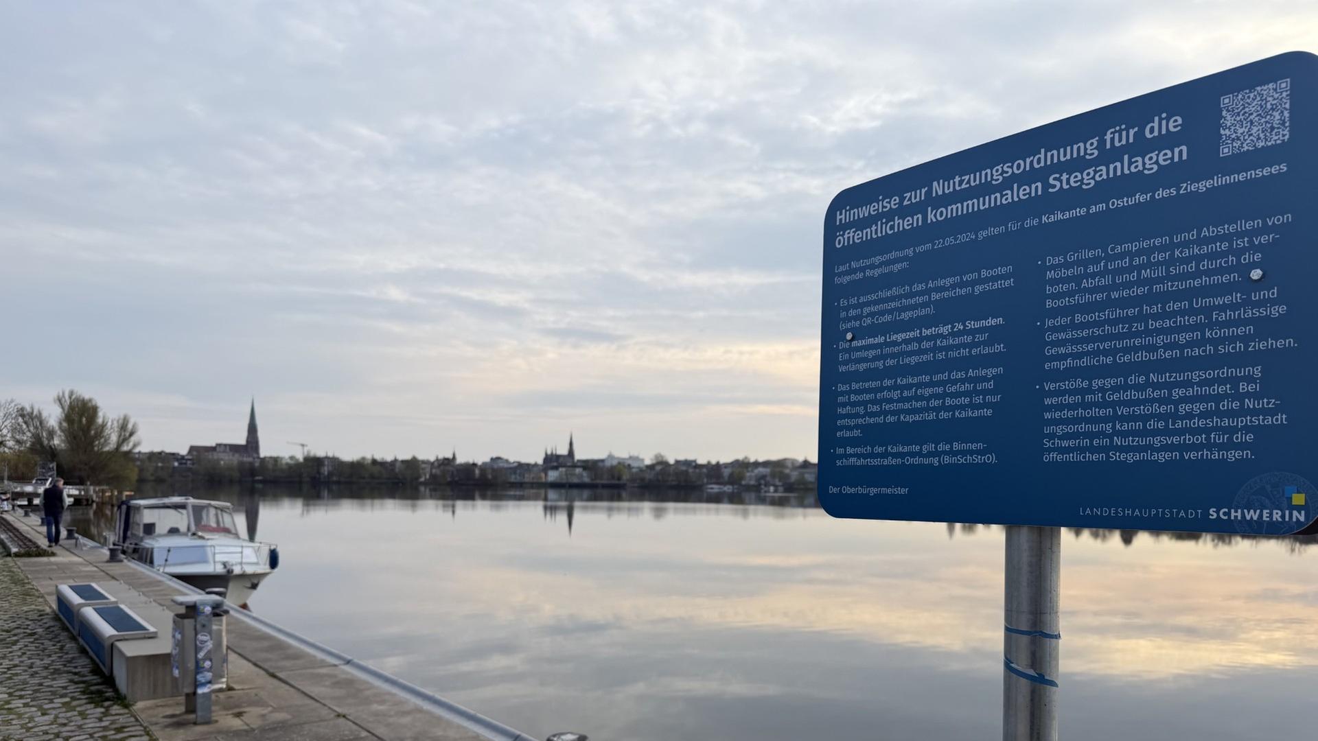 Schweriner Hauptausschuss berät über Dauerlieger im Ziegelinnensee