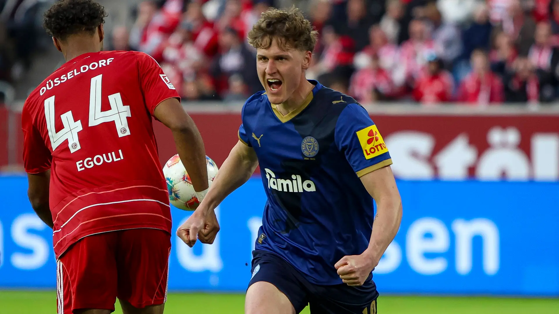 Holstein Kiel siegt in Düsseldorf und atmet im Abstiegskampf auf