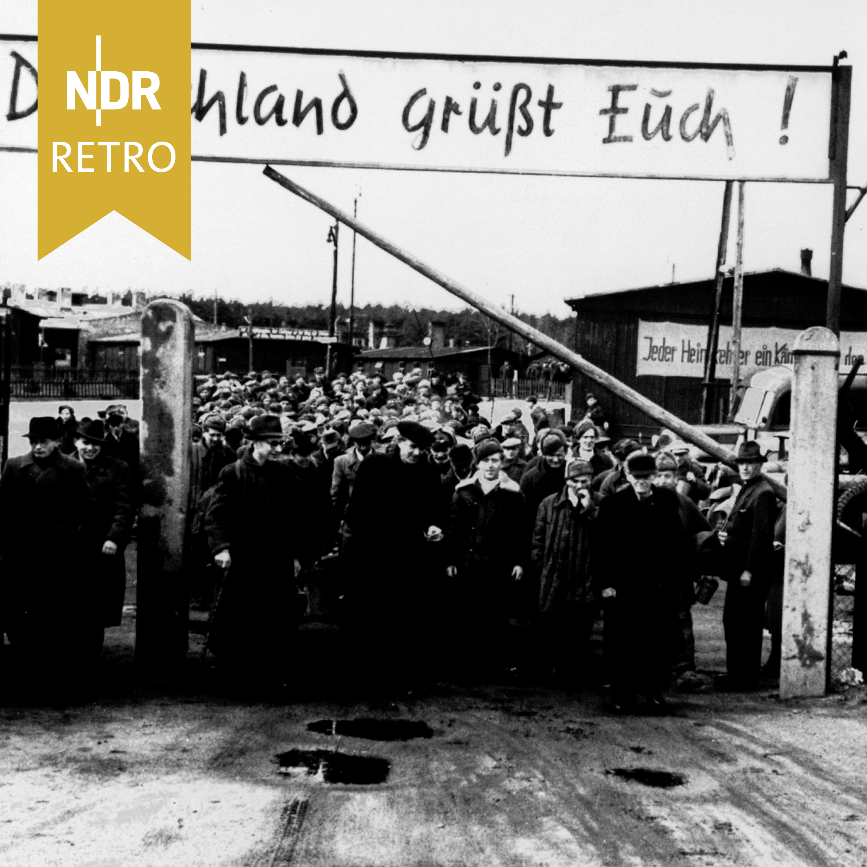 Empfang von 600 Heimkehrern im Lager Friedland (1/2) | ndr.de