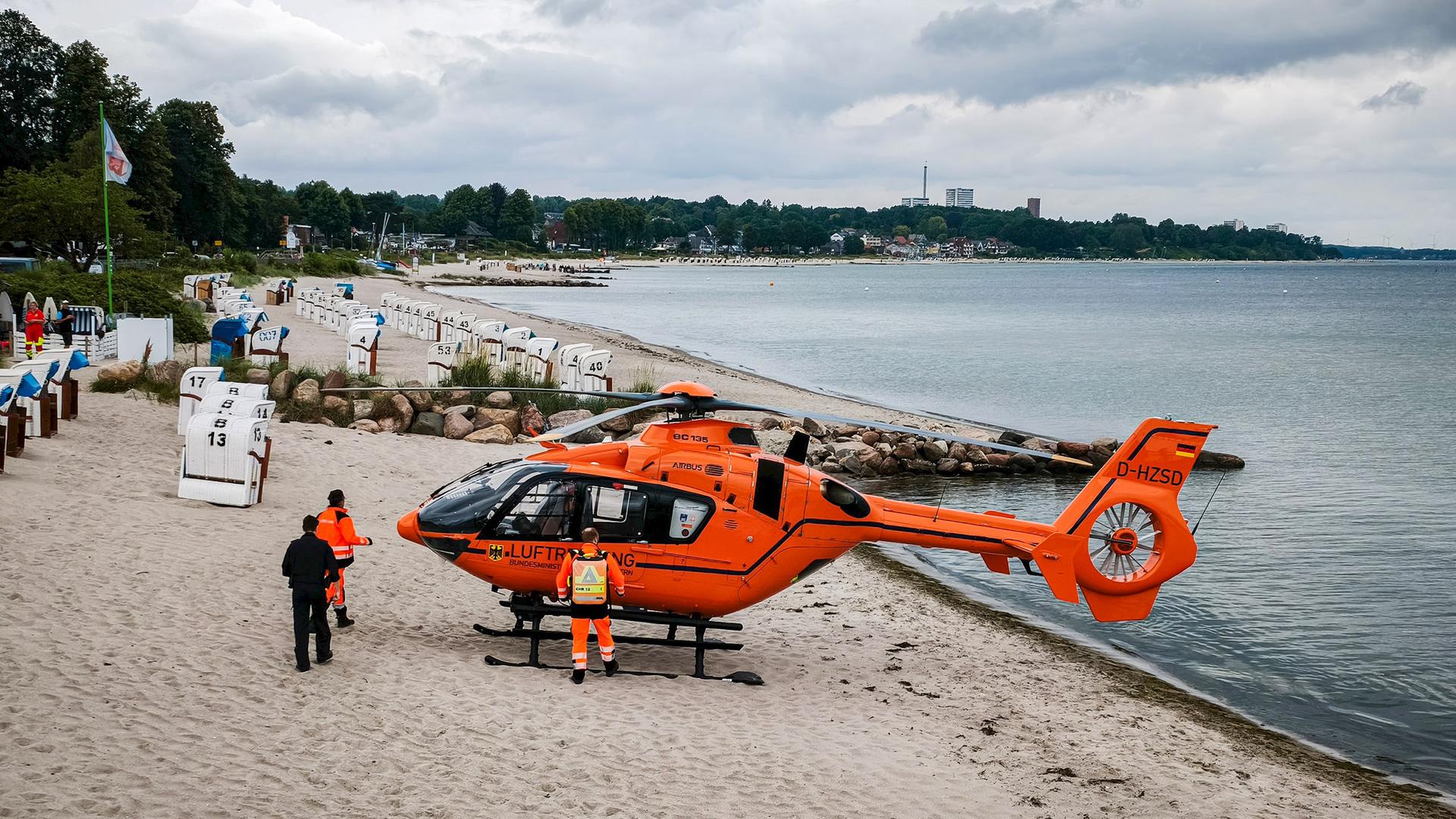 Seebrücken-schwimmen abgebrochen: Mehrere Personen unterkühlt