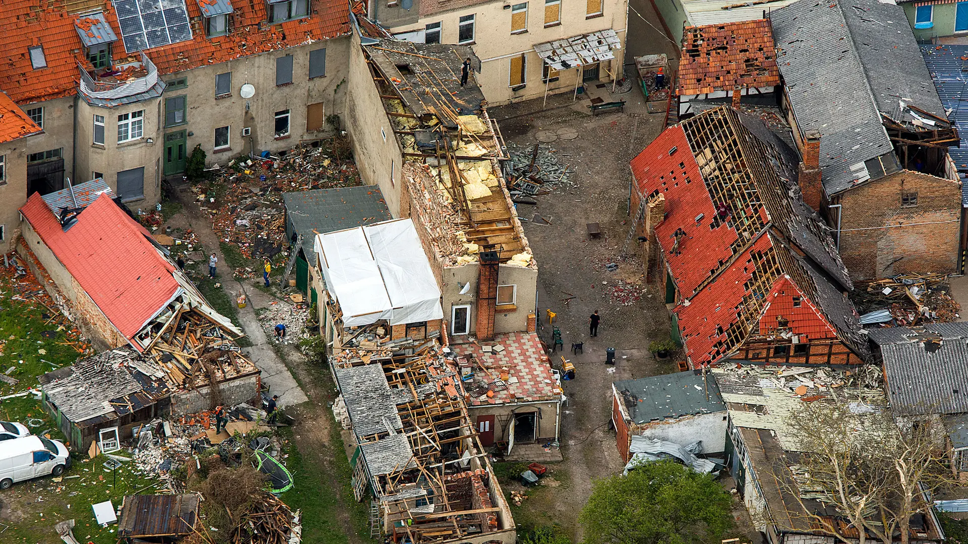 Mai 2015: Ein verheerender Tornado verwüstet Bützow