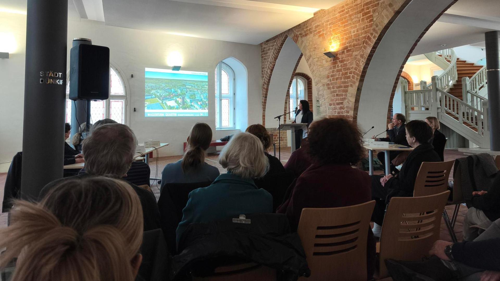 Neue Wohnungen am Rostocker Wasserturm in Planung