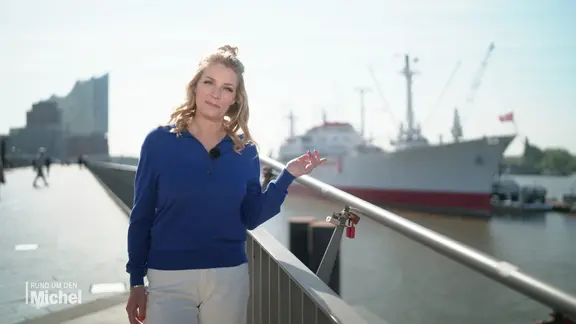 Dina Hille moderiert Rund um den Michel.