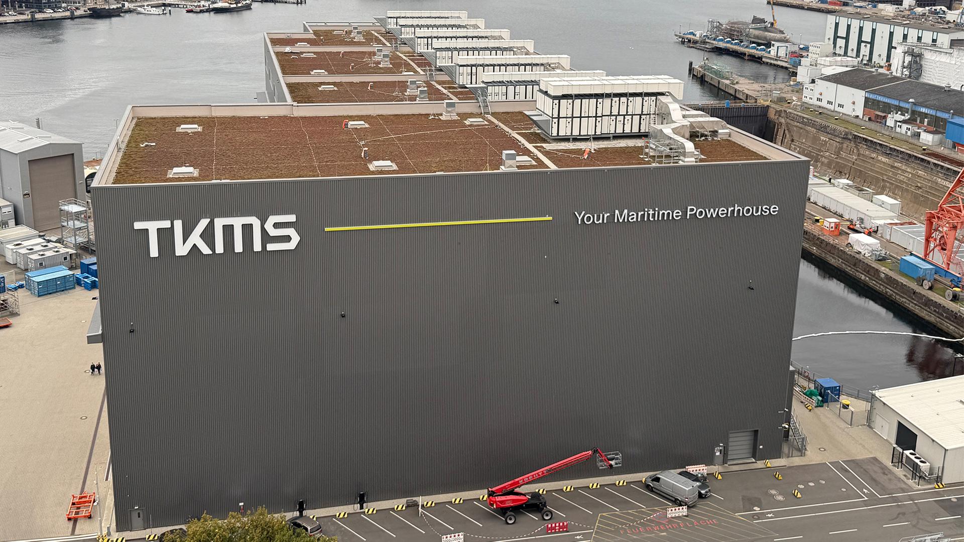 Gefüllte Auftragbücher bei Kieler Schiffbauer TKMS