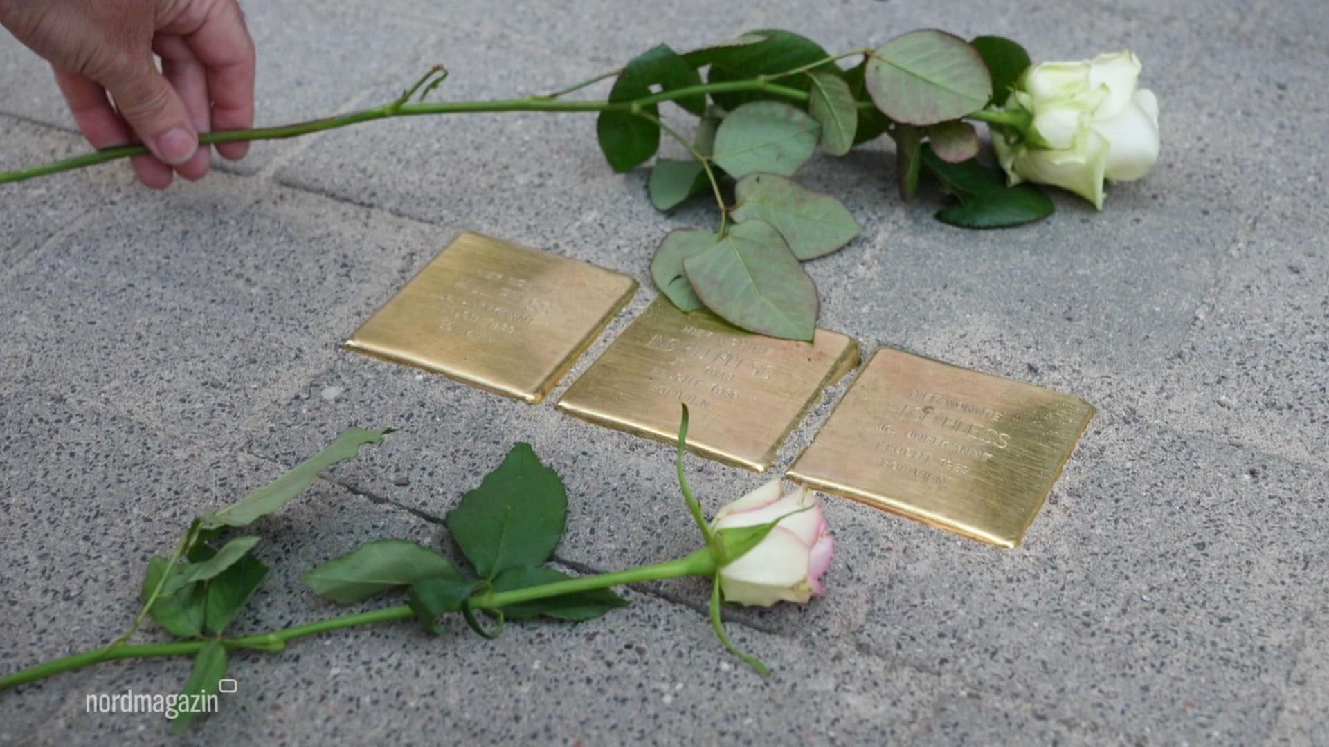 Fünf neue Stolpersteine in Ueckermünde