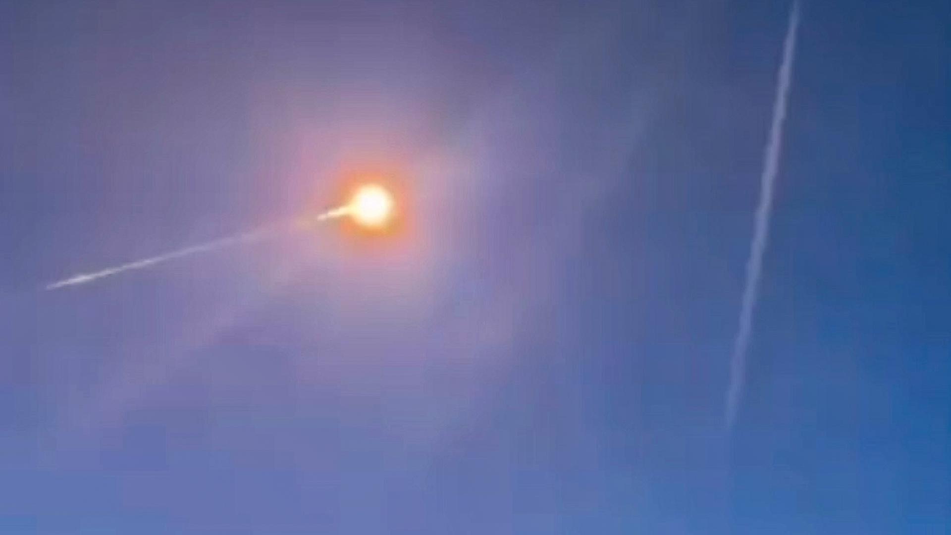 Ein Meteor am Himmel über Rheinland-Pfalz. | TeleNewsNetwork