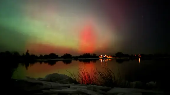 Polarlichter leuchten erneut am Himmel ber Norddeutschland | ndr.de