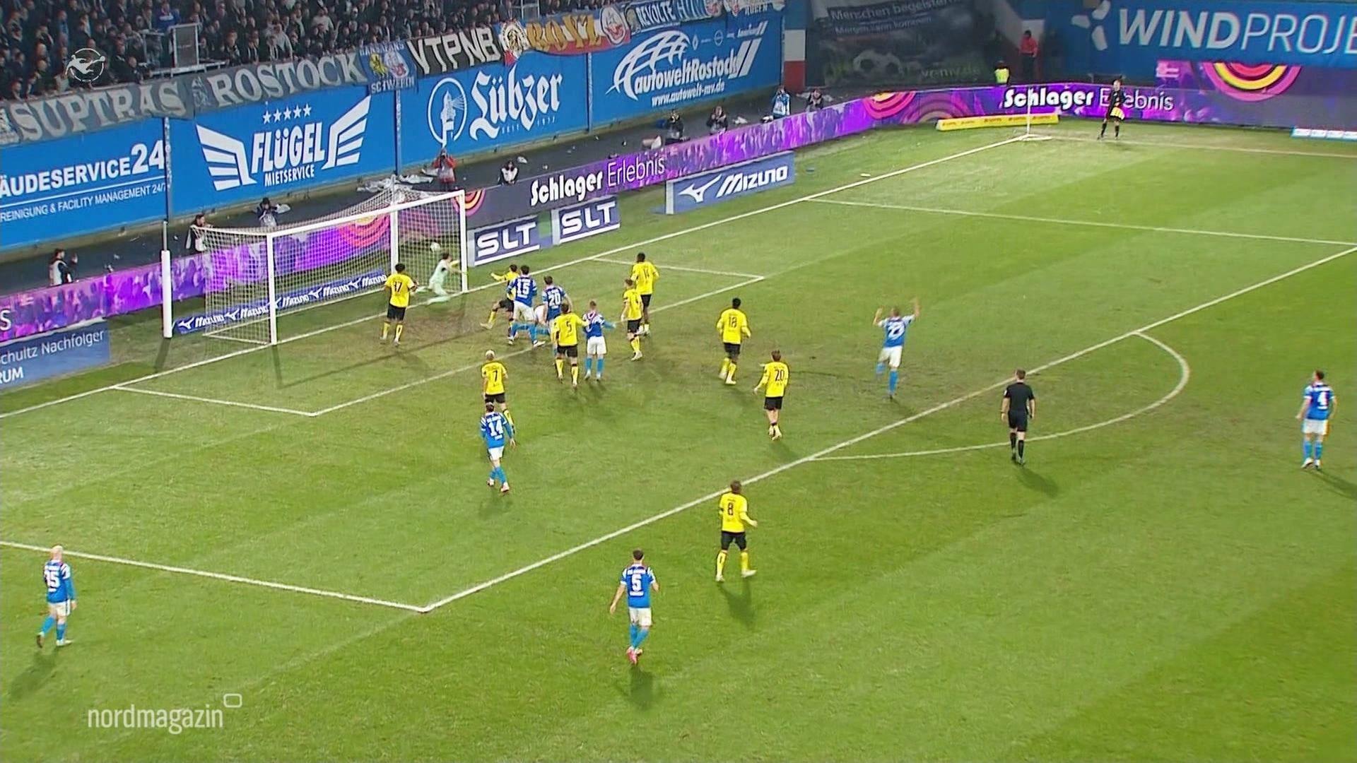 Hansa-Heimspiel endet 2:2 nach dramatischem Finish