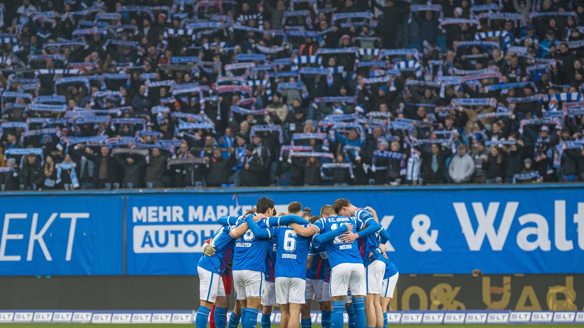 FC Hansa Rostock startet mit großen Ambitionen in die Rückrunde