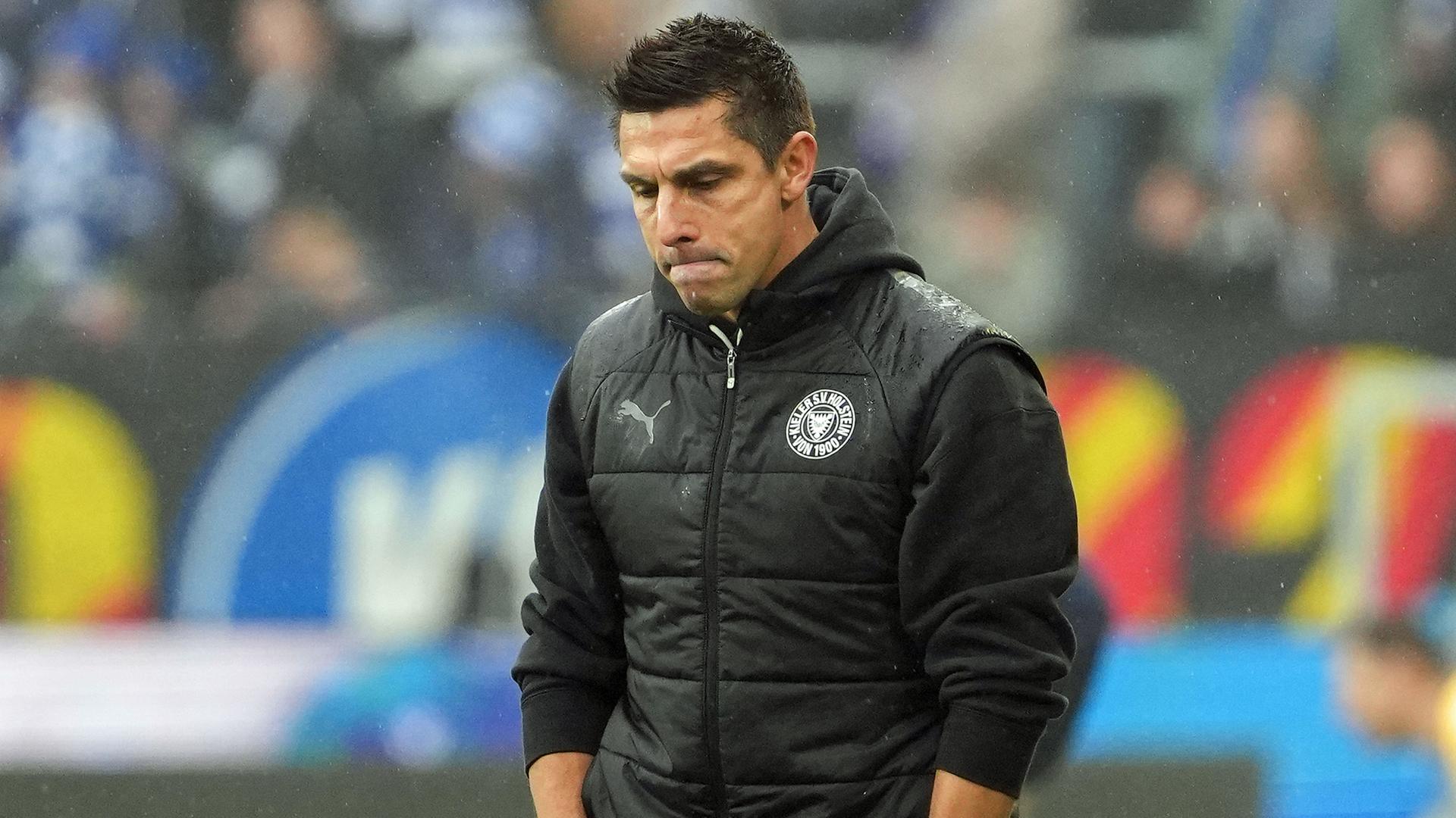 Holstein Kiel verliert auch in Karlsruhe – was wird aus Coach Rapp?