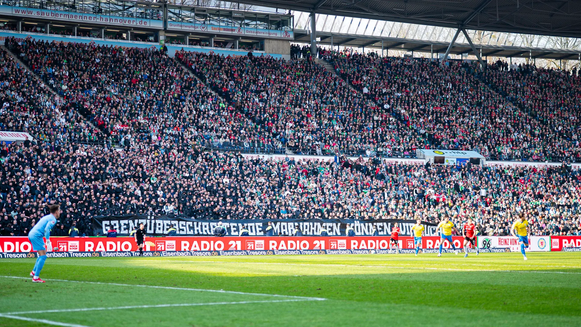 Niedersachsenderby gegen Braunschweig: Hohe Geldstrafe für Hannover 96