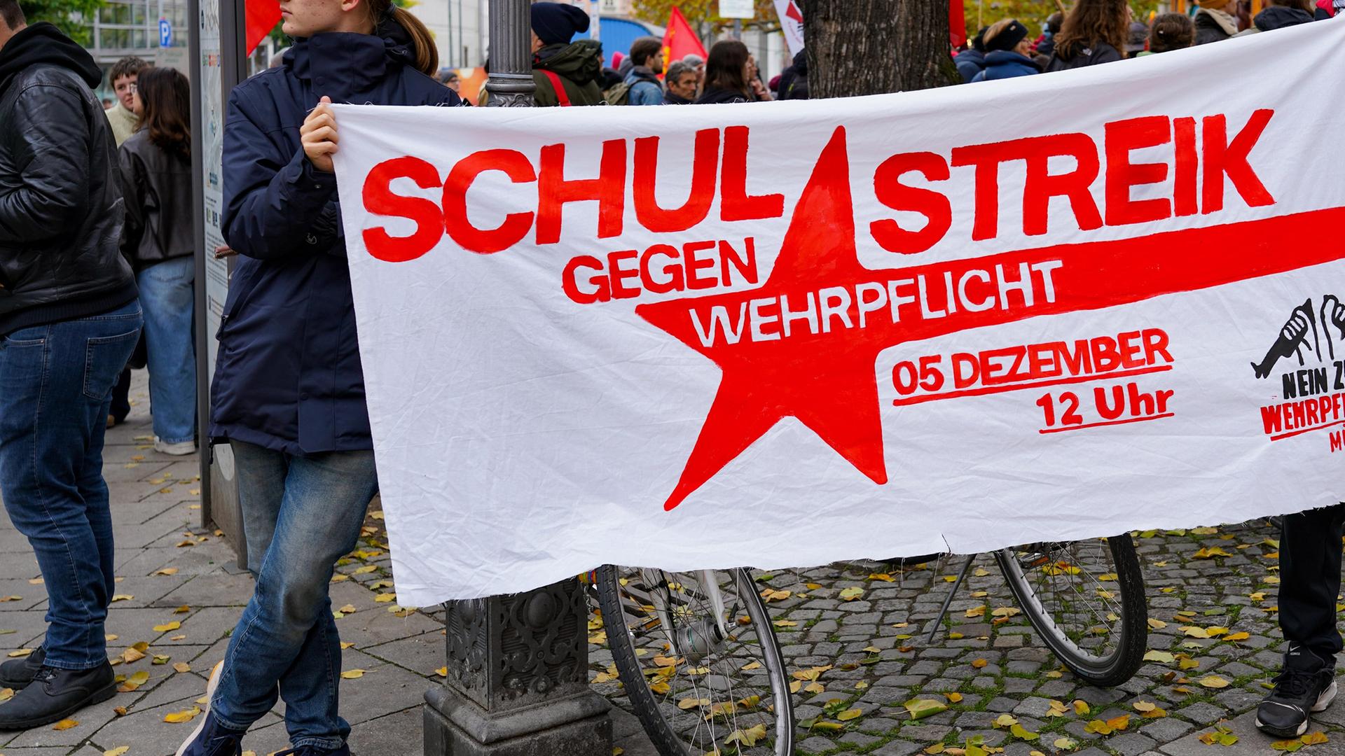 Neuer Wehrdienst: Streikveranstaltungen in Hamburg geplant