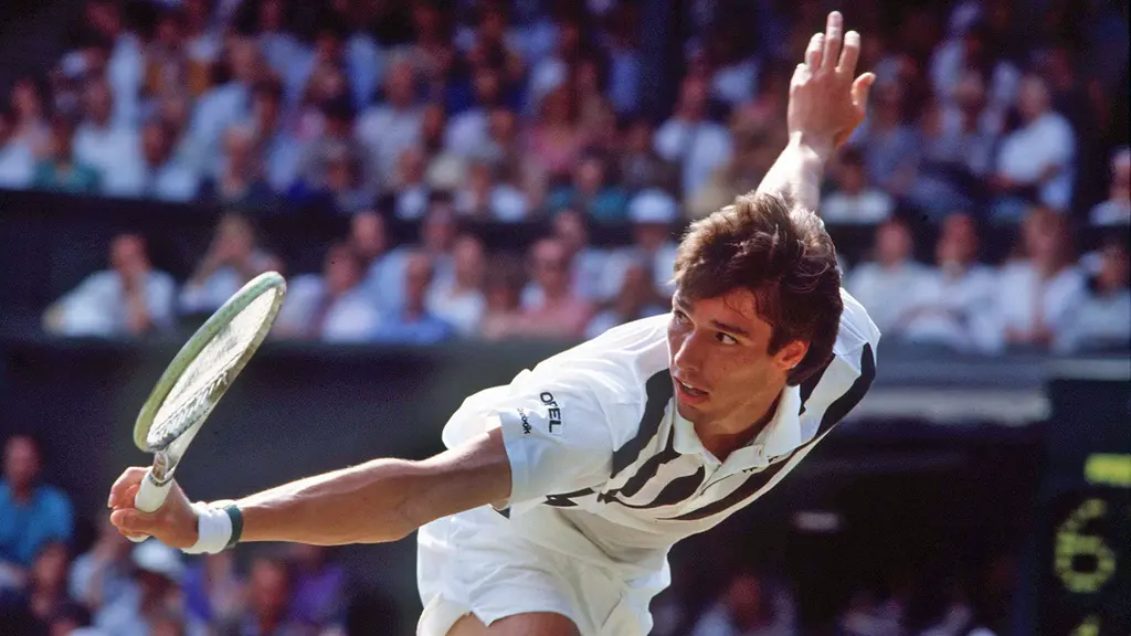 Michael Stich à Wimbledon en 1991