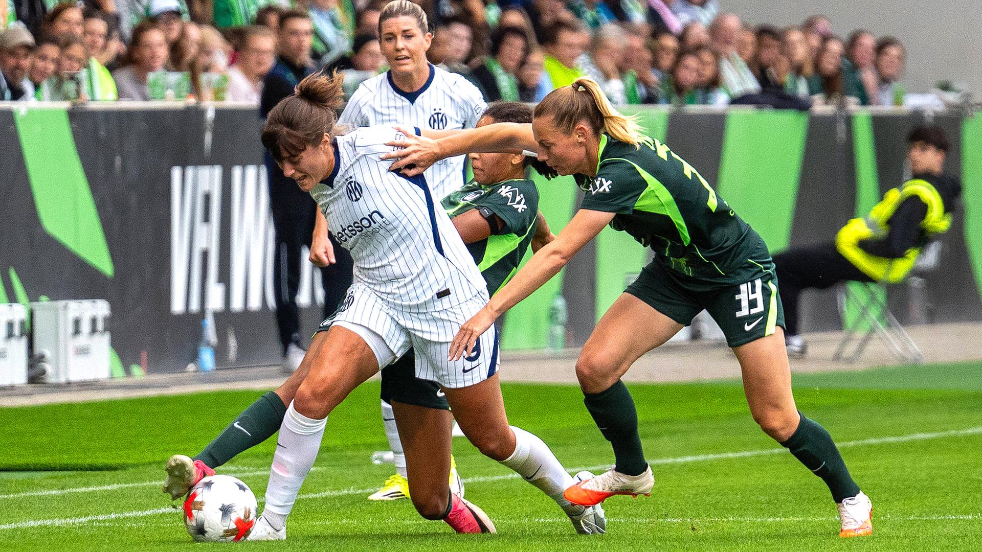 Champions-League-Qualifikation: VfL Wolfsburg spielt auch bei Inter Mailand "auf Sieg"