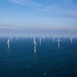 Offshore-Windparks "Hohe See" und "Albatros" vom Energiekonzern EnBW in der Nordsee