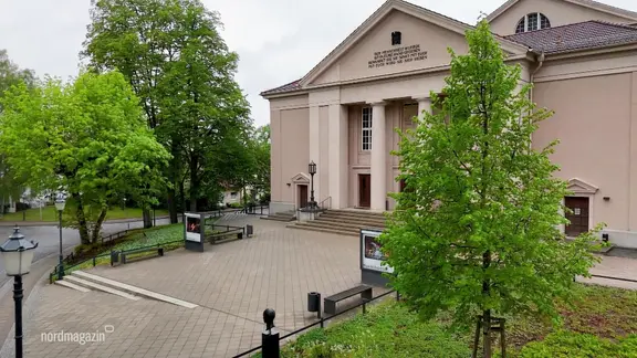Das Landestheater Neustrelitz.