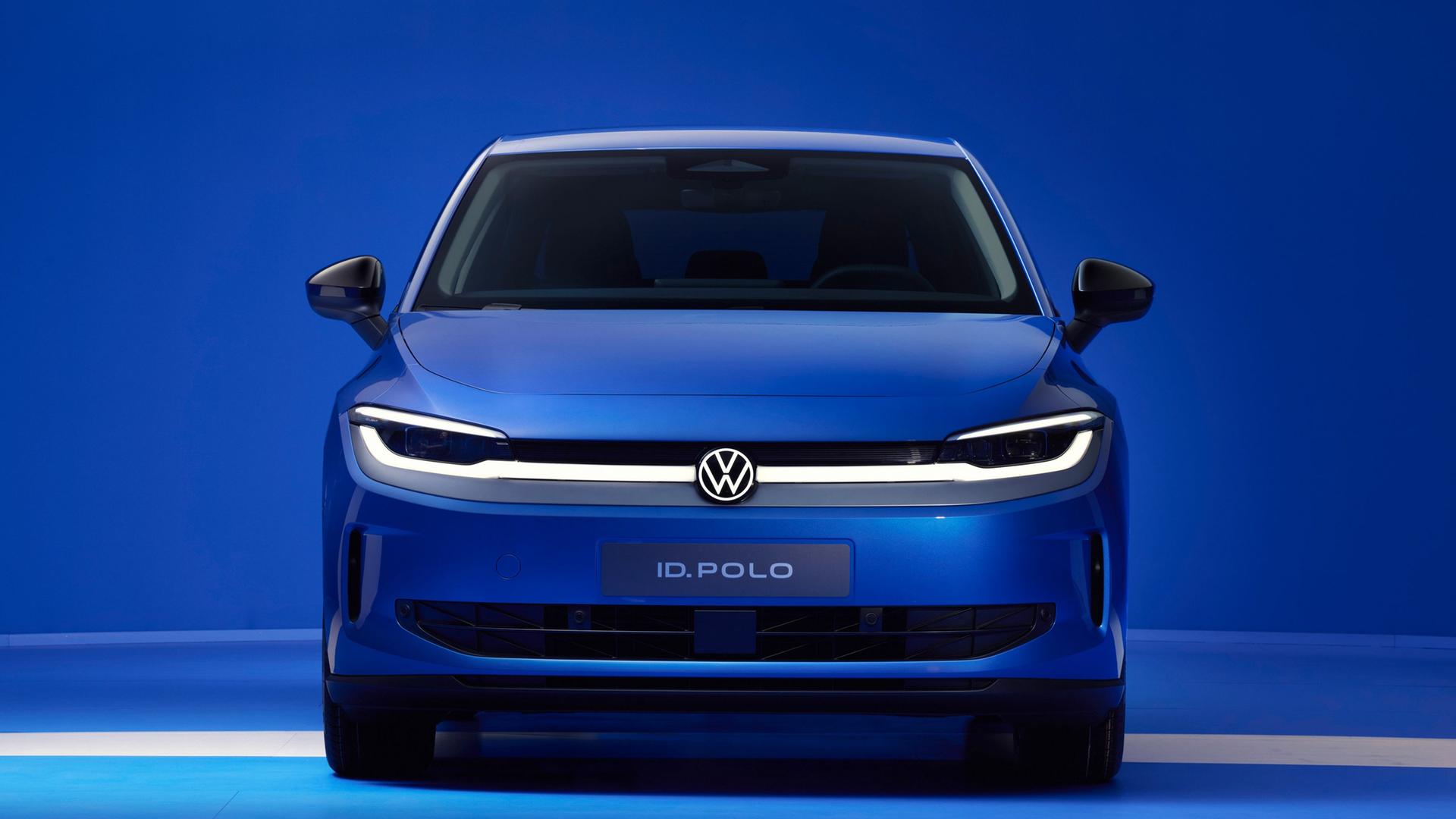 Die Fronstansicht des neuen VW ID Polo. | Volkswagen