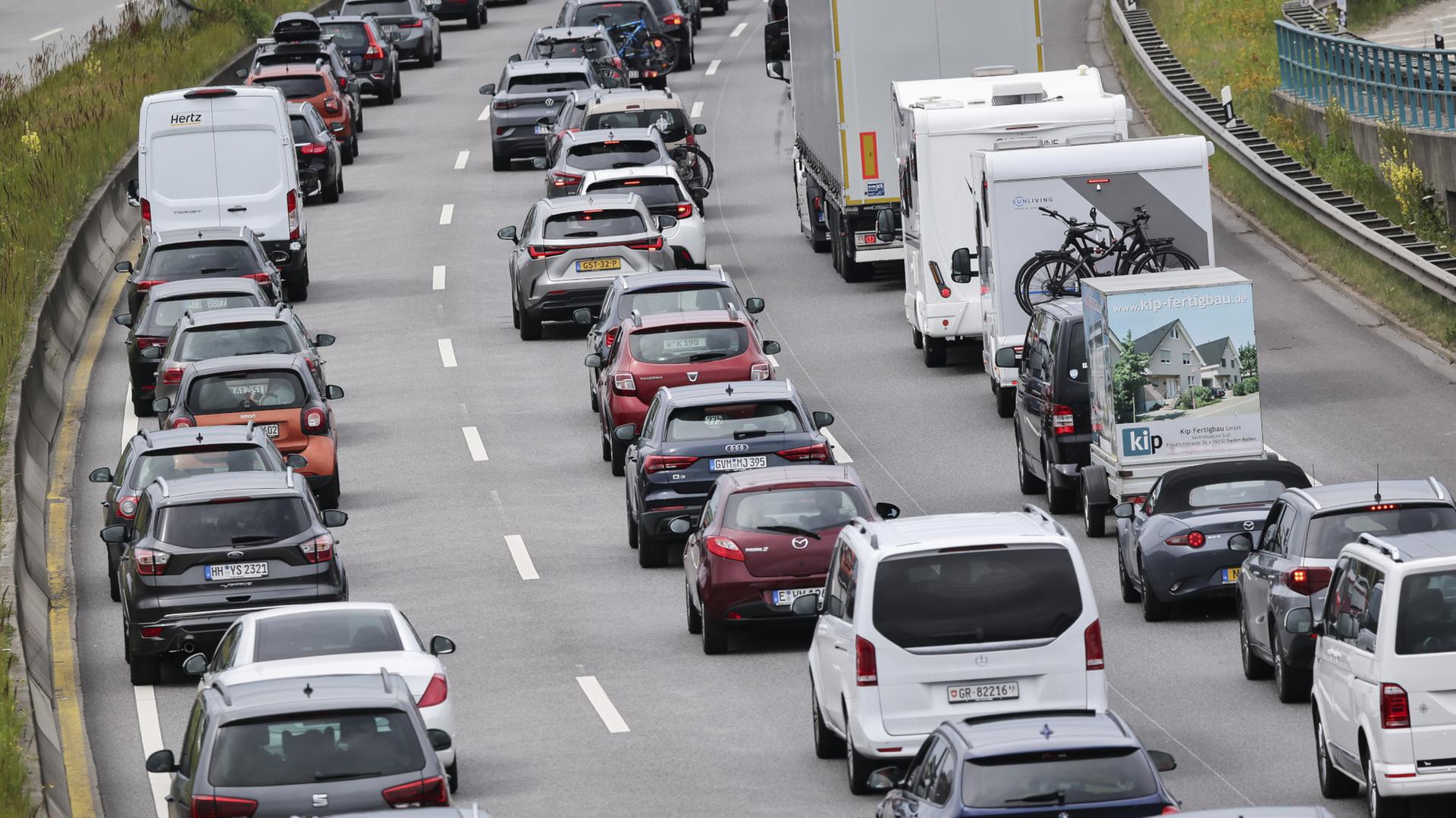 Sommerbilanz des ADAC: Mehr Staus auf Hamburgs Autobahnen