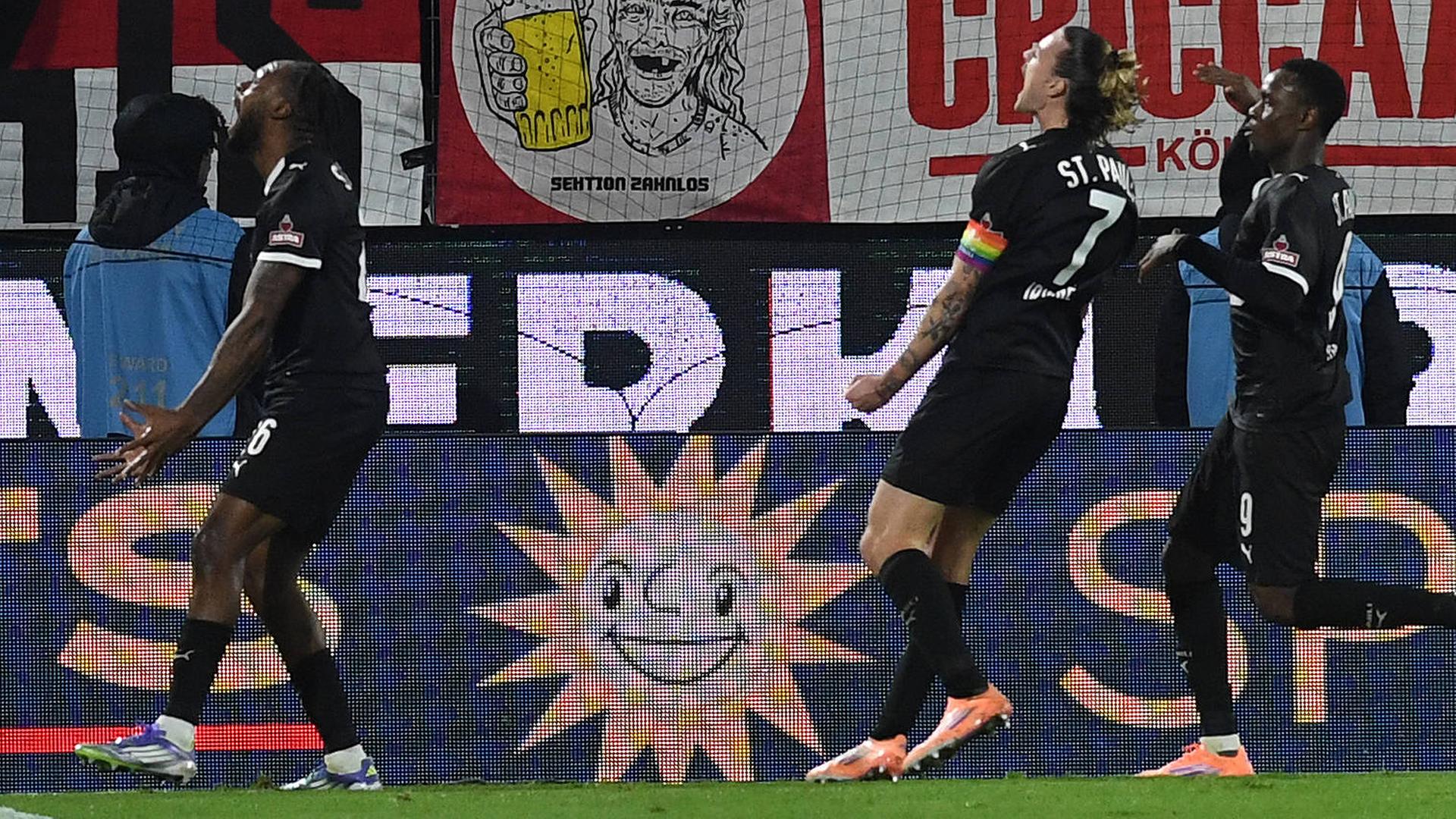 FC St. Pauli punktet beim 1. FC Köln und verhindert zehnte Liga-Pleite in Folge