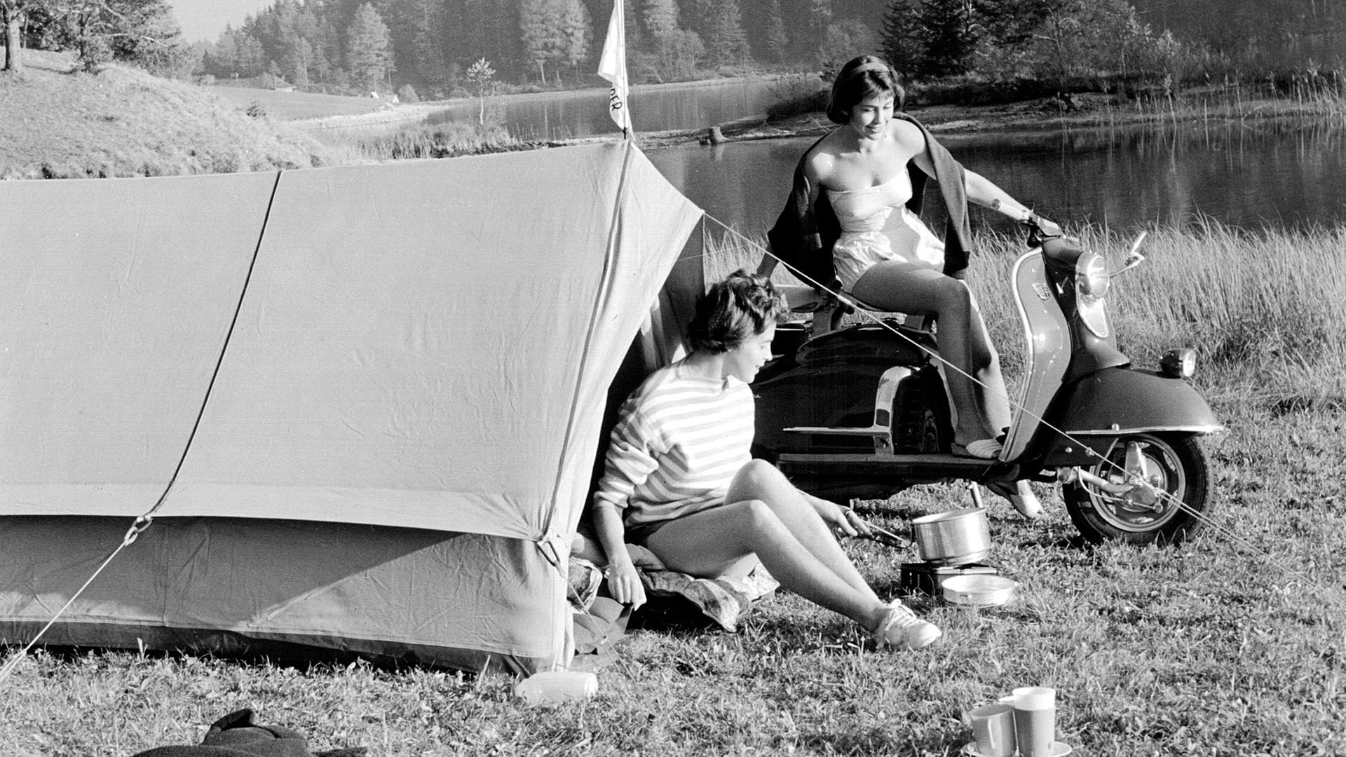 Camping: Nach dem Krieg mit dem Zelt in die Freiheit