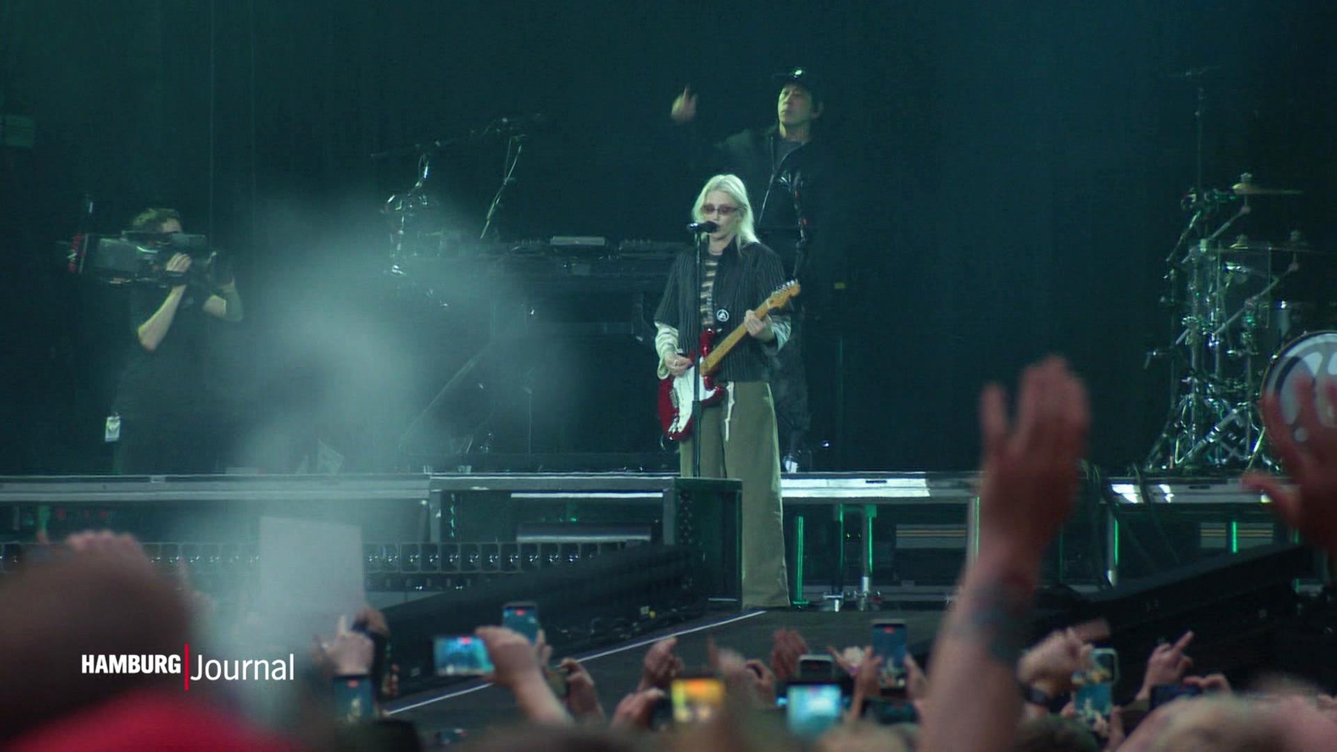 Linkin Park im Volksparkstadion. | Screenshot