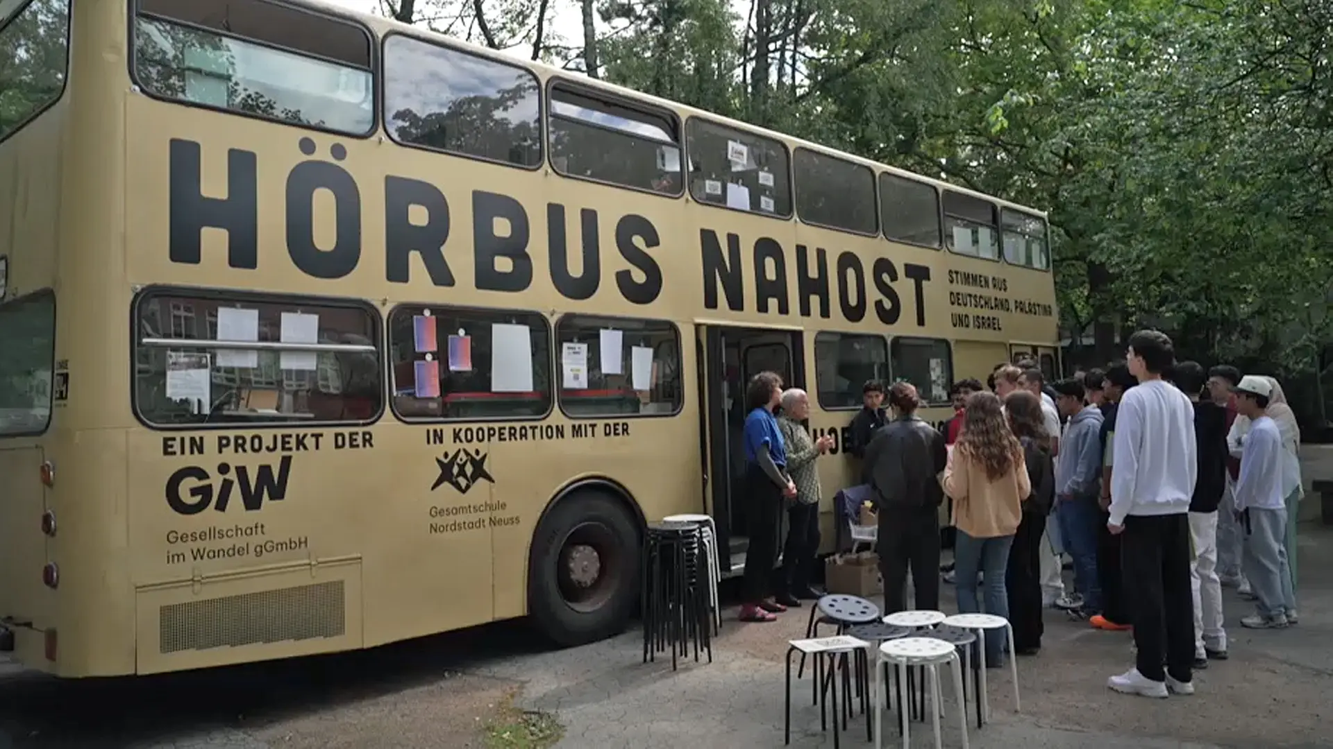 Wie der "HörBus Nahost" neue Perspektiven vermittelt