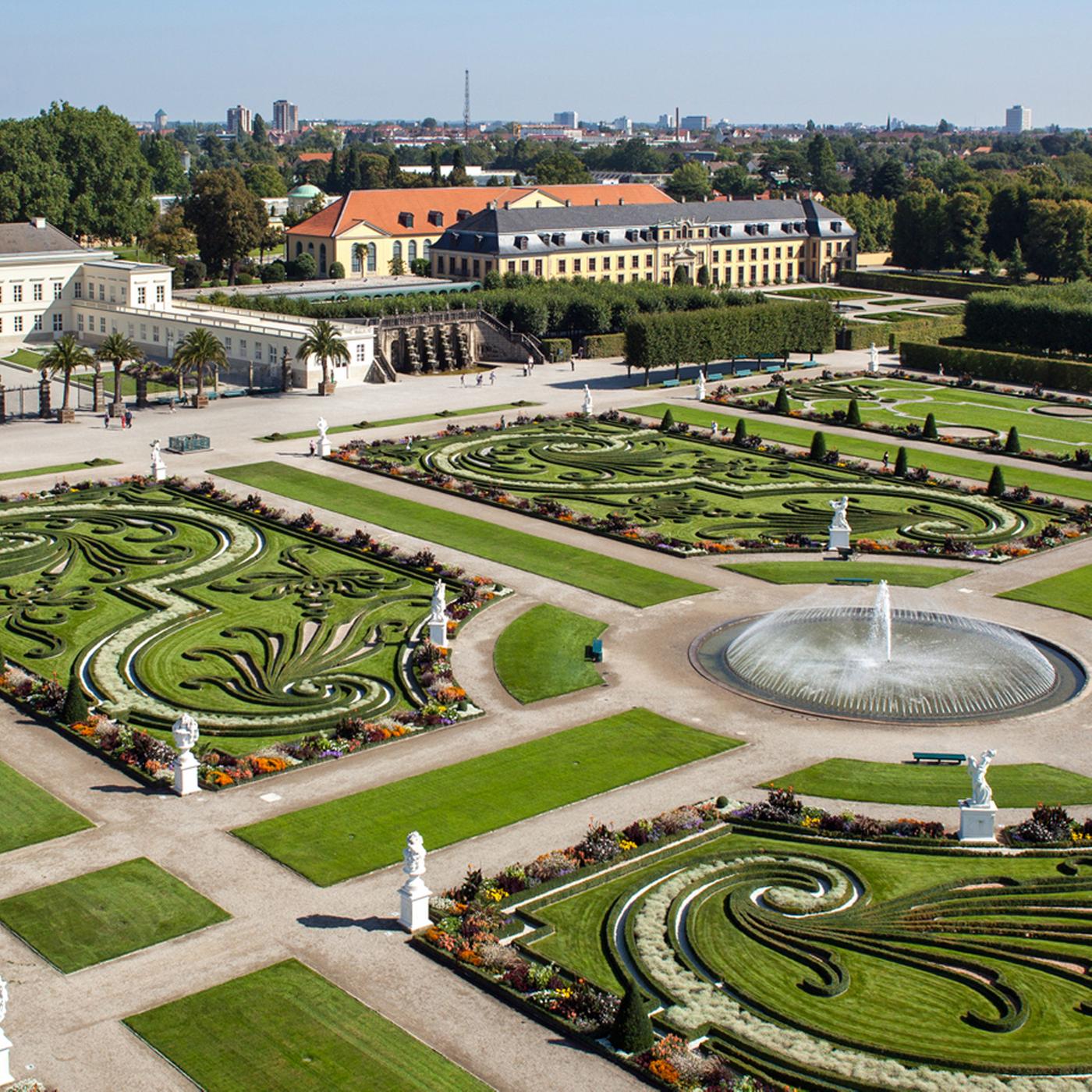 Die Wasserkunst der Herrenhuser Grten