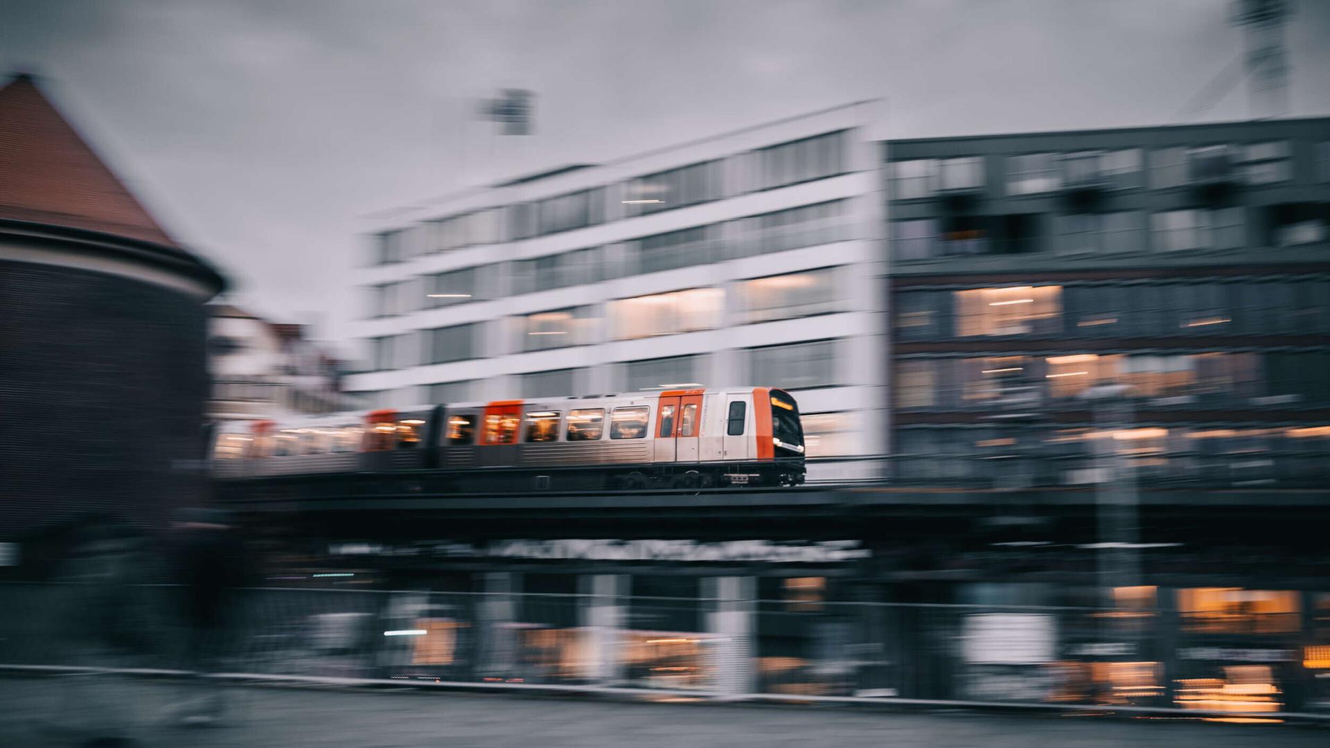 Mehr Trainsurfer in Hamburg unterwegs
