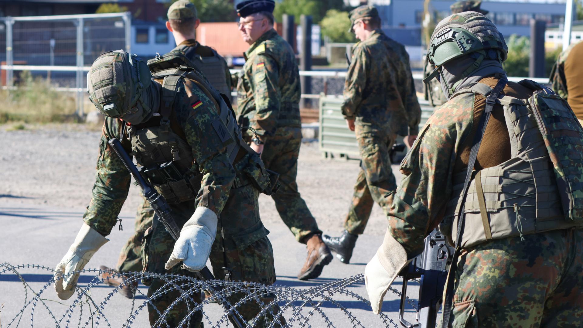 „Red Storm Bravo“: Start der Bundeswehrübung in Hamburg