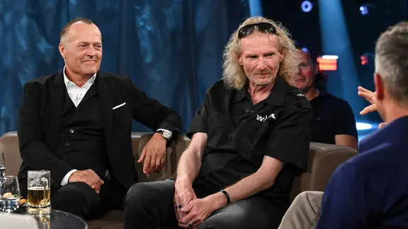 Der Musiker Joja Wendt und der "Wacken"-Gründer Holger Hübner sind zu Gast in der NDR Talk Show am 4. Juli 2025.