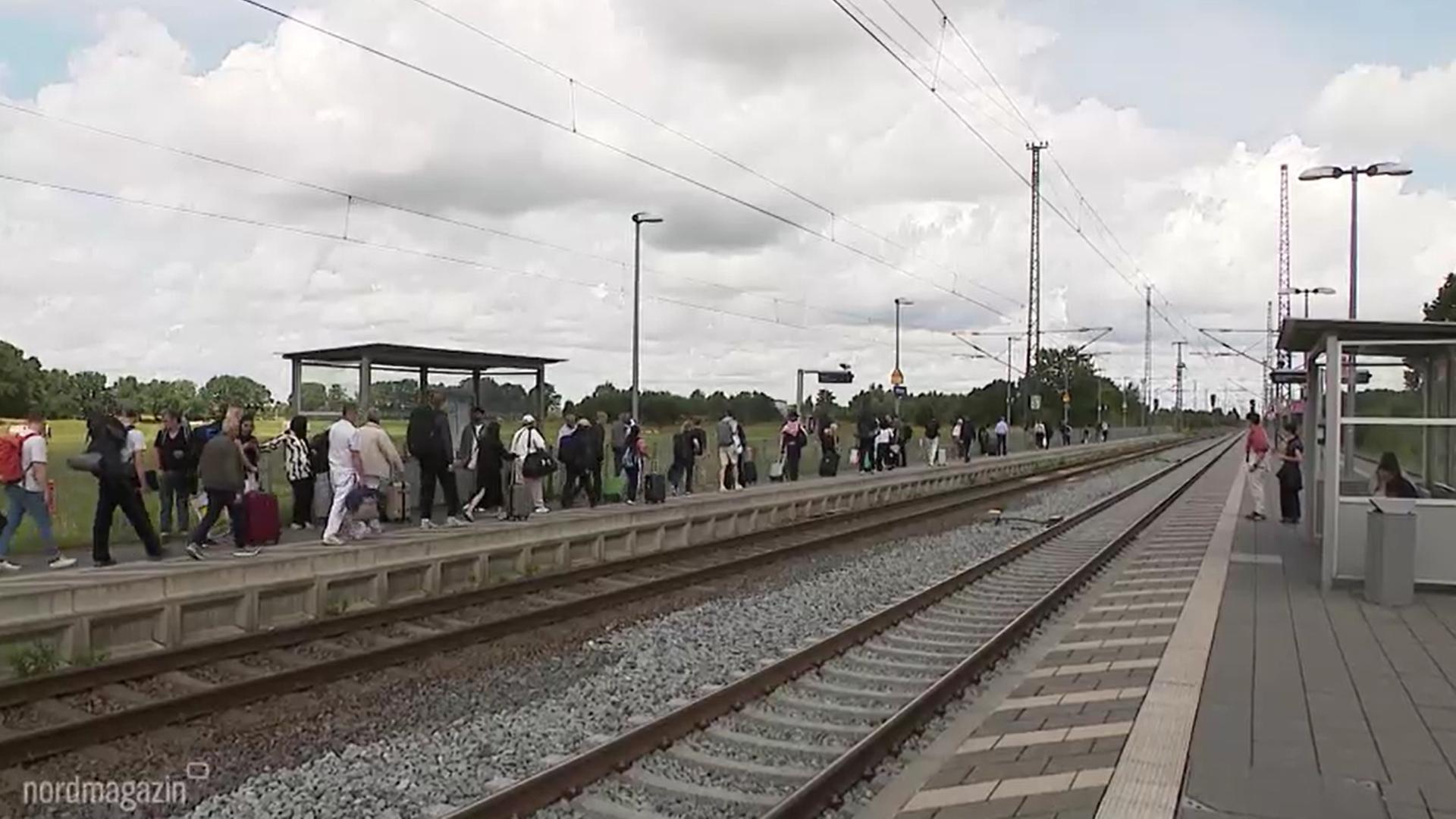 RE1 und RE8: Bahn-Umstieg am Wochenende wieder in Schwerin möglich