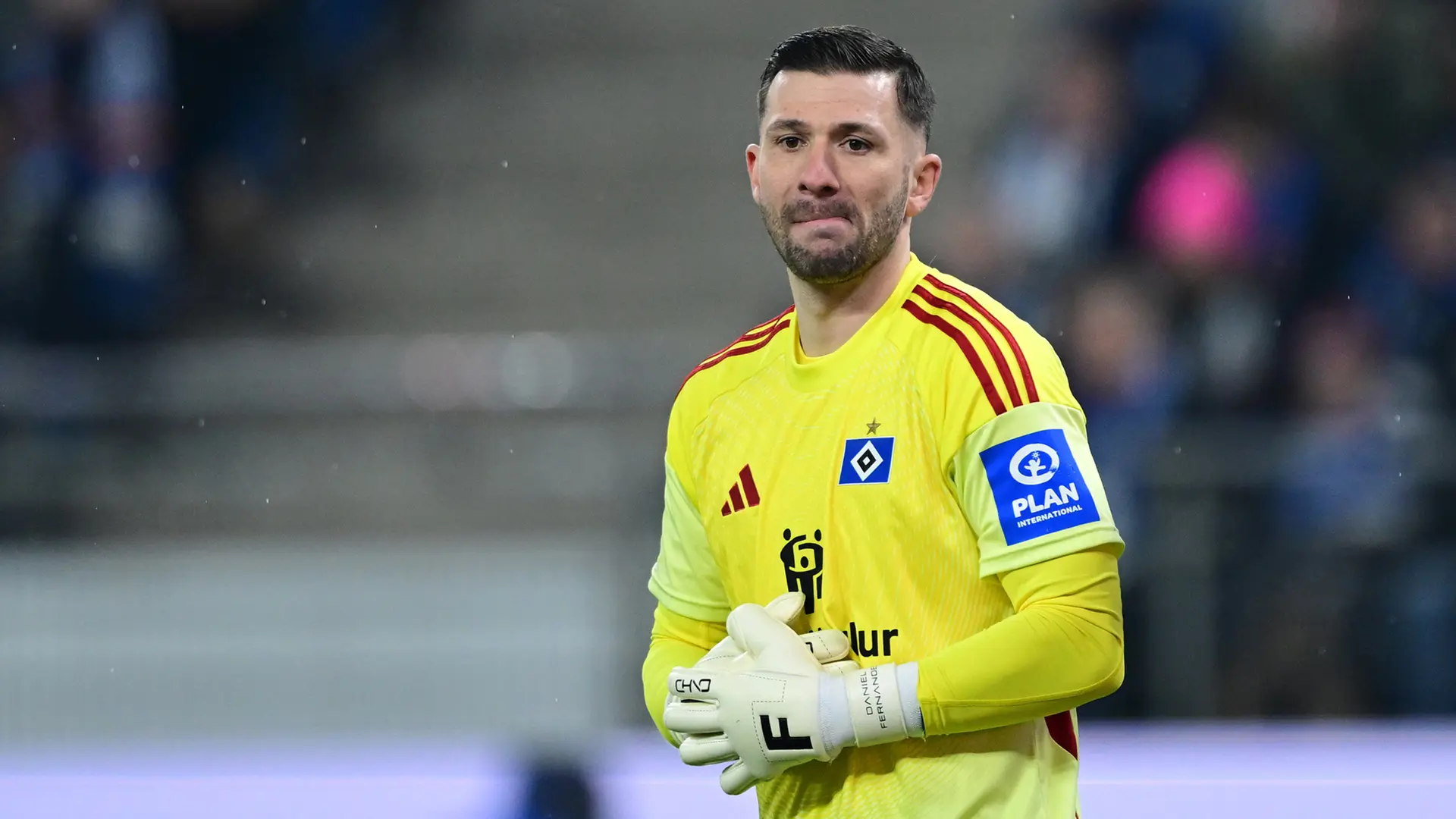 Enttäuschte Spieler nach dem Abpfiff