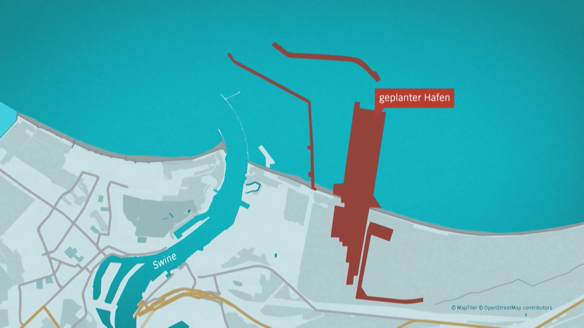 Heringsdorf fordert neue Umweltprüfung zum geplanten Containerhafen