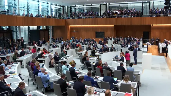 Der Landtag in Niedersachsen