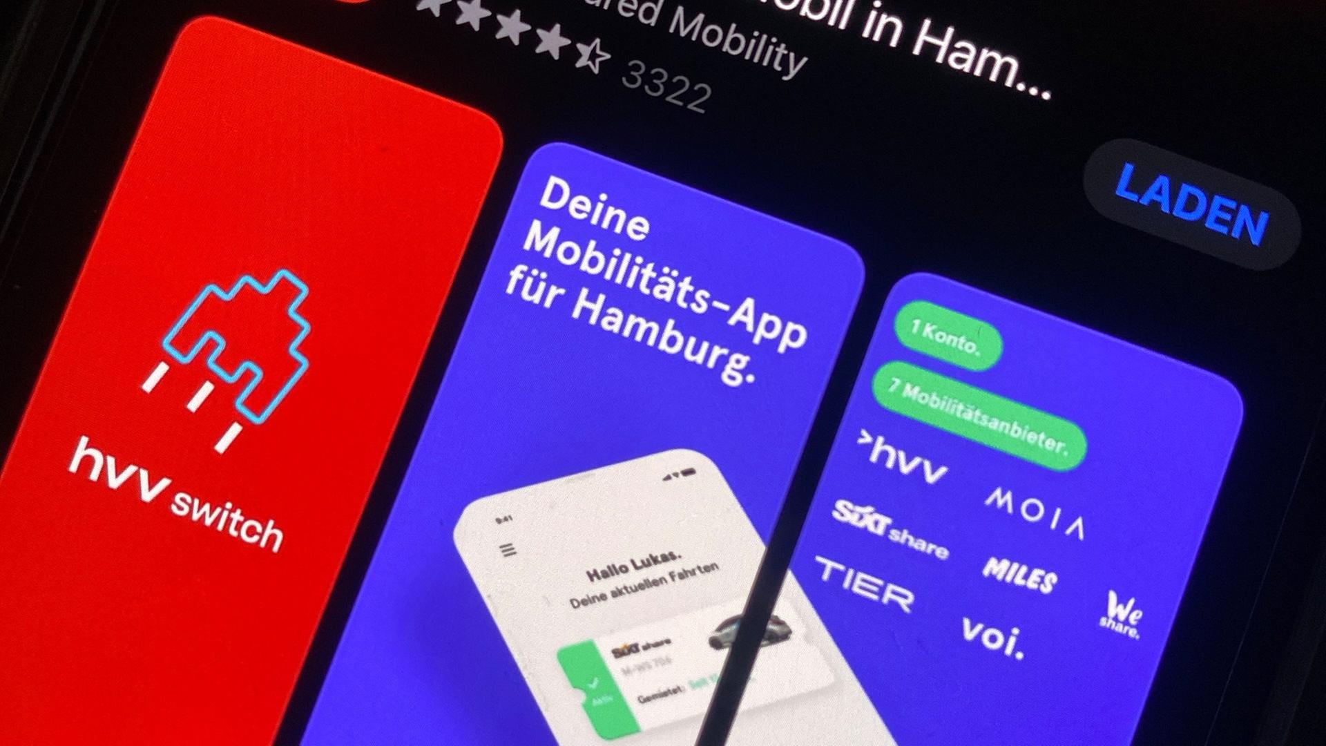 hvv switch-App: Nutzerinnen und Nutzer sollten Passwort ändern