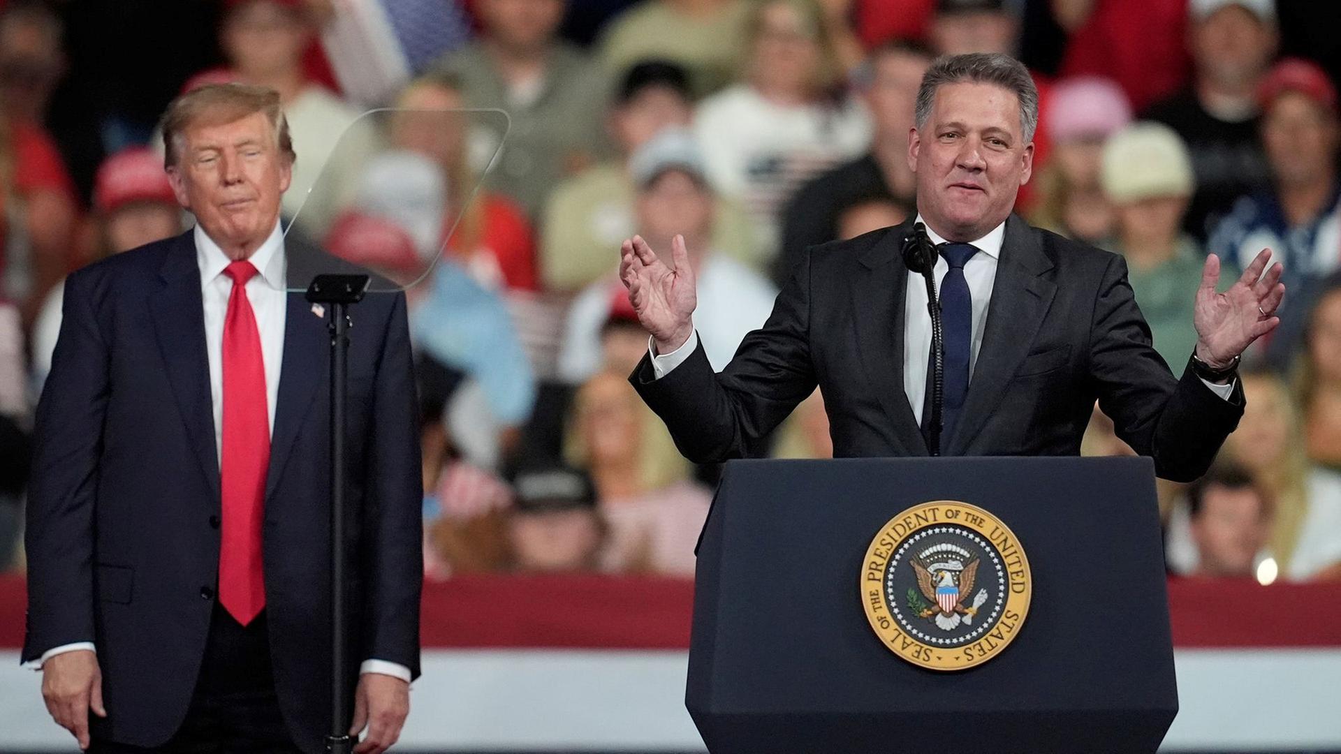 Nach Auftritt von Audi-Chef bei Trump: Vor "Scham im Boden versinken"