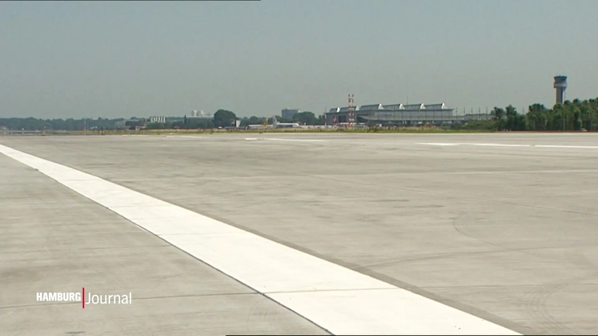 Hamburg damals: Verlängerung der Werks-Flugbahn von Airbus