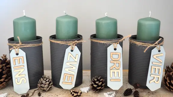 Adventskränze selber machen: Ideen für kreative Weihnachtsdeko