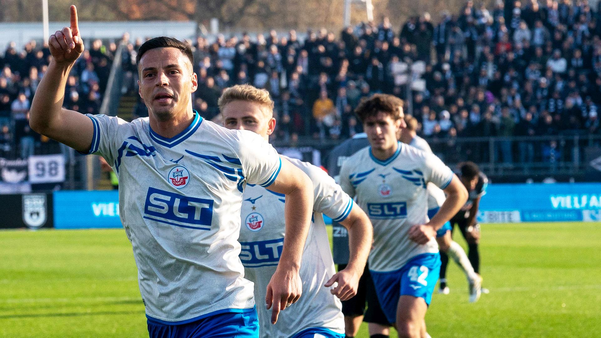 Dritte Liga: Hansa Rostock feiert Schützenfest beim SSV Ulm