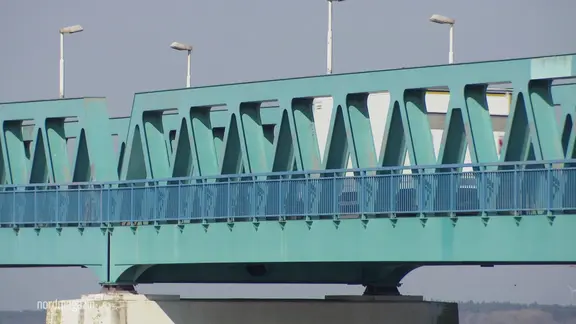 Die marode Zecheriner Brücke.