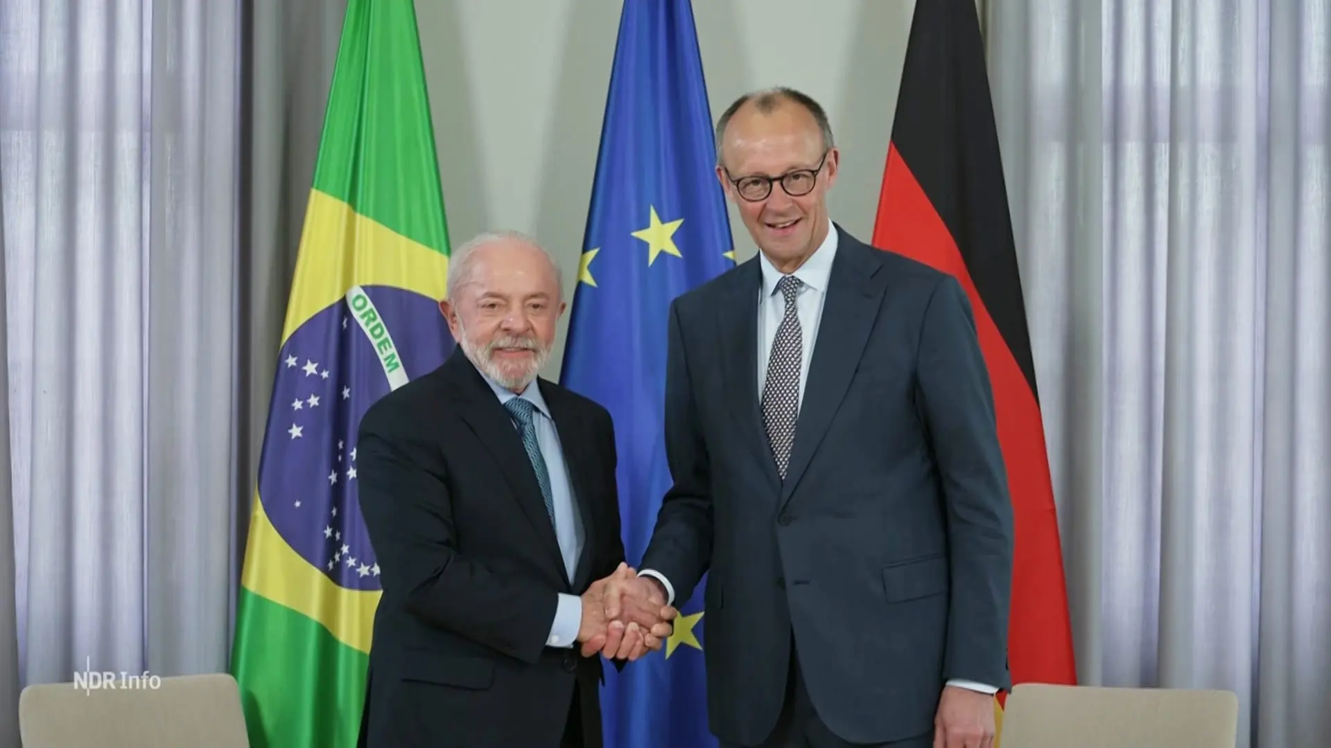 Hannover Messe: Kanzler-Rundgang ohne Ehren-Gast Lula