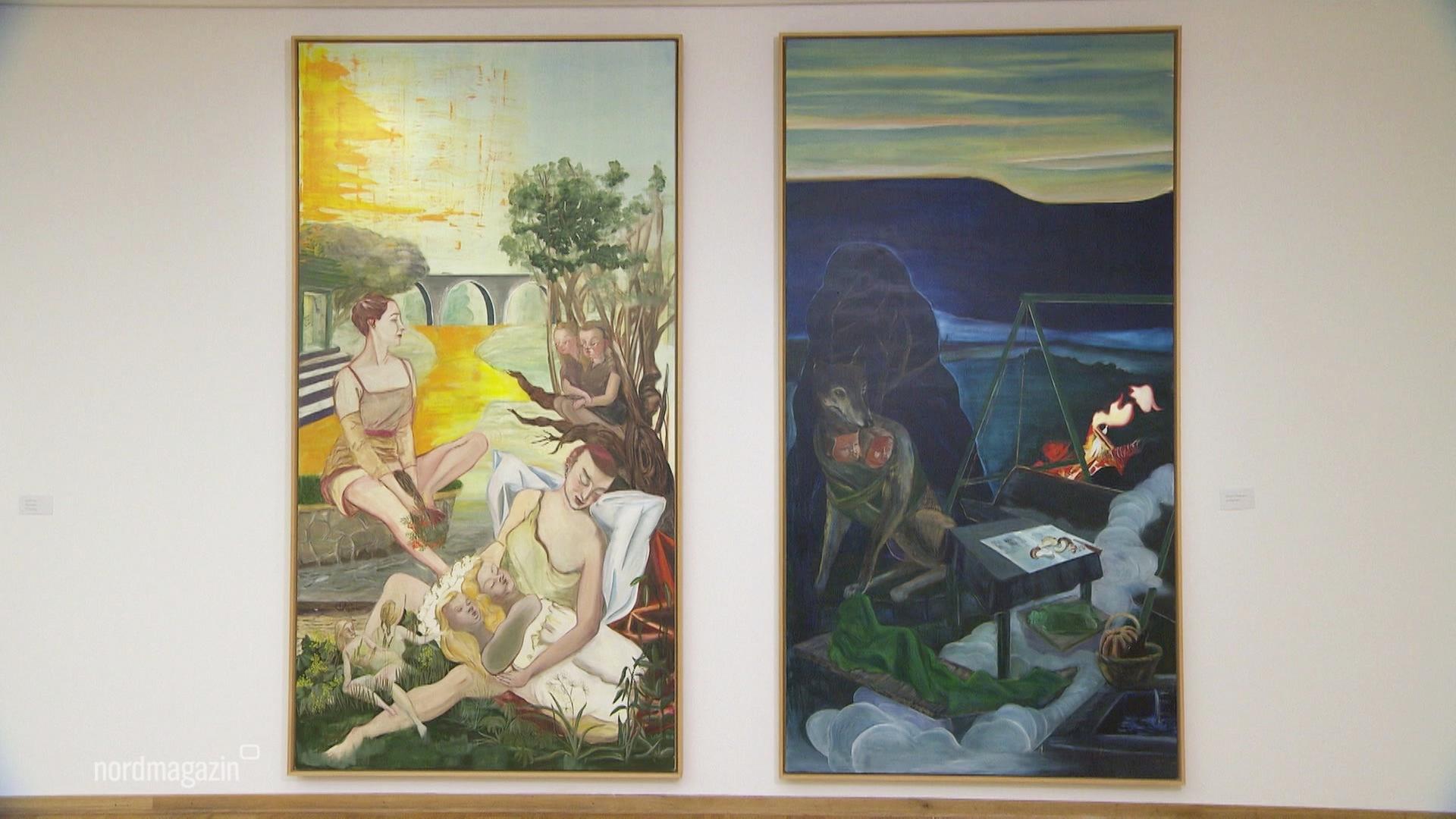 Rosa Loy: Ausstellungs-Eröffnung in der Kunsthalle Rostock