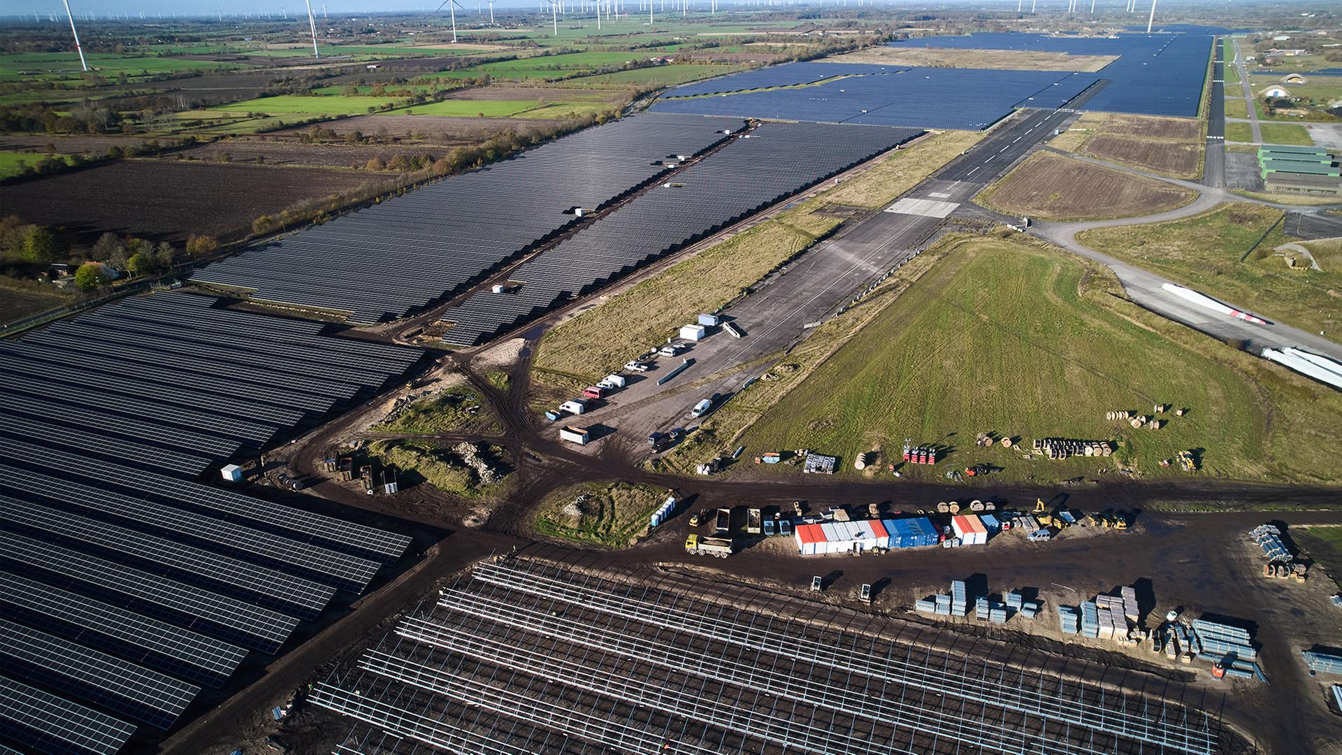 Solarpark in SH verdoppelt Fläche und steigert Stromproduktion