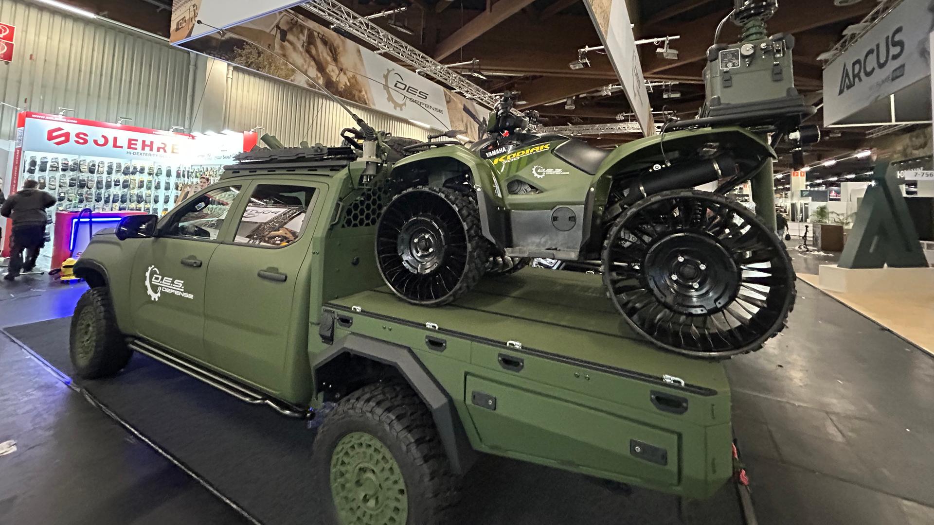 Ein Fahrzeug des Typs MV.1 von Volkswagen für die Rüstungsindustrie. | Defence Network / André Forkert