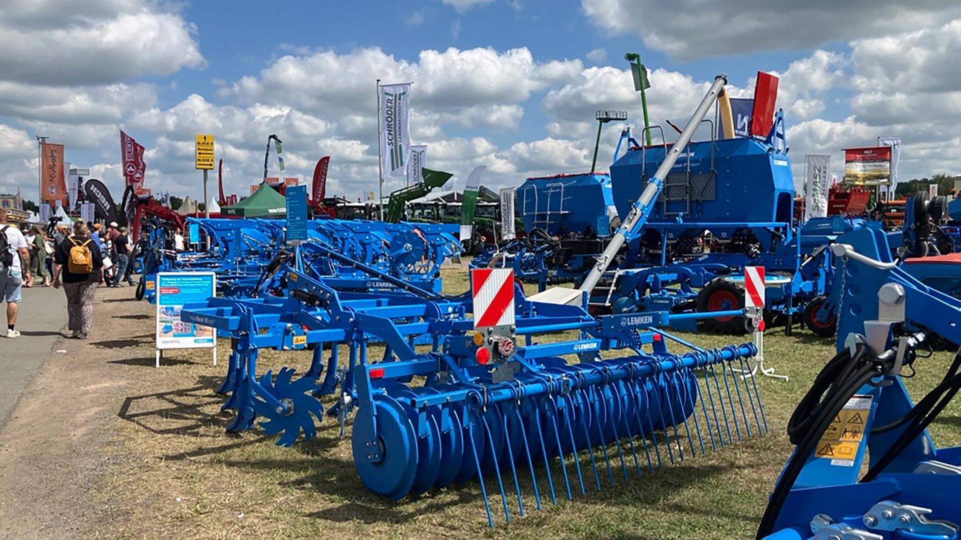 Landwirtschaftsmaschinen auf der Tarmstedter Ausstellung 2026. | NDR, Maren Momsen 
