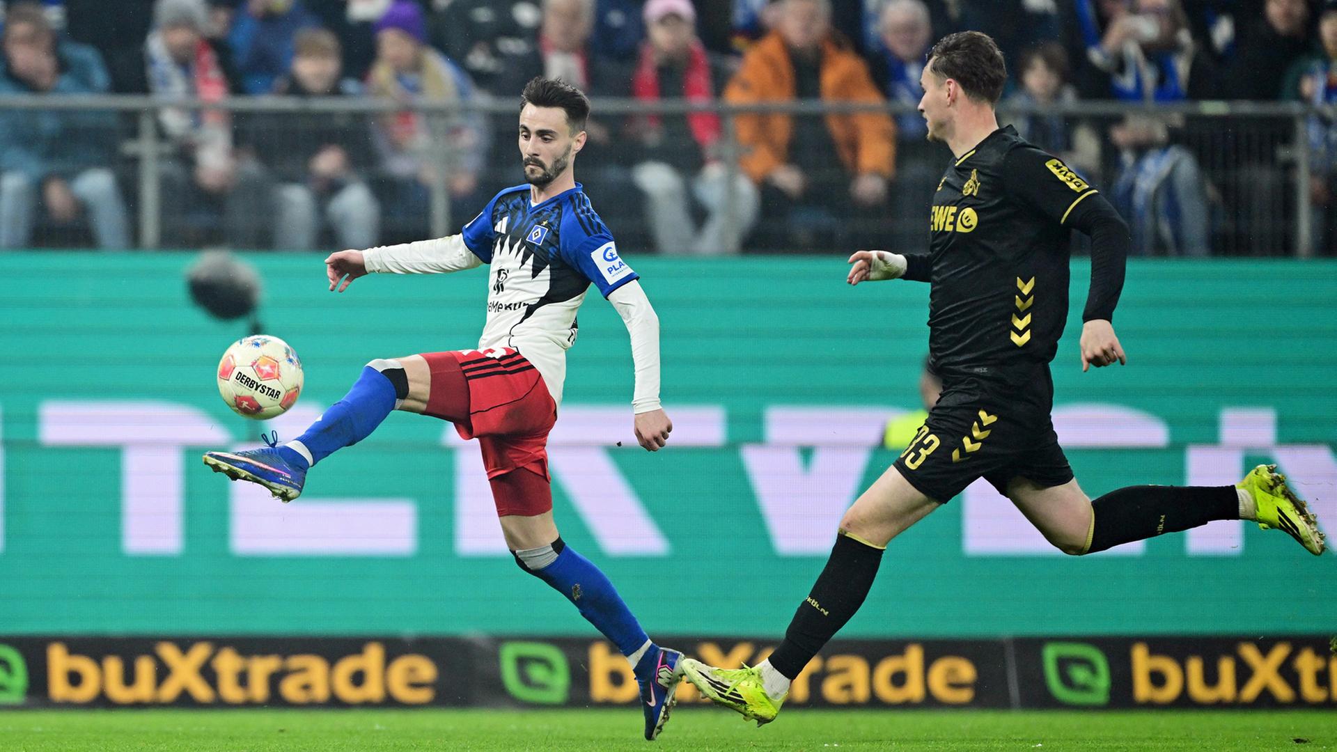 Schwaches Spiel, wichtiger Punkt: HSV holt 1:1 gegen den 1. FC Köln