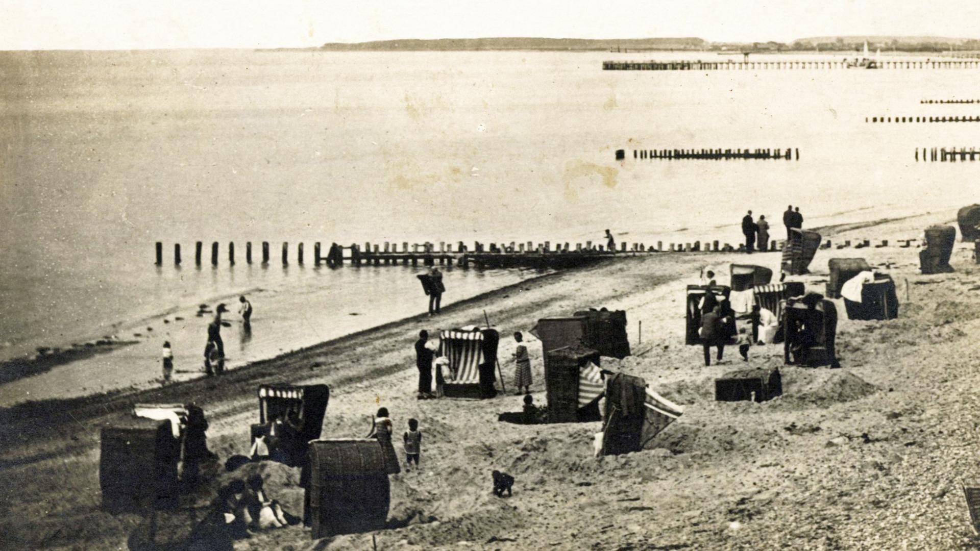 Baden im Meer war einst das Vergnügen des Adels