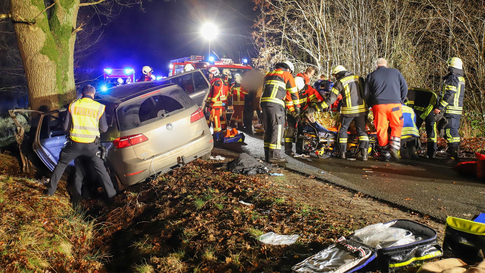 Nach Unfall in Heede: Jugendliche waren zu schnell unterwegs